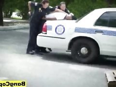 BBW cock hungry police women hot rimjob service on their...
